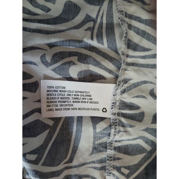 Vineyard Vines Target sailboat dress ruffle blue white midi maxi Small - Picture 9 of 10